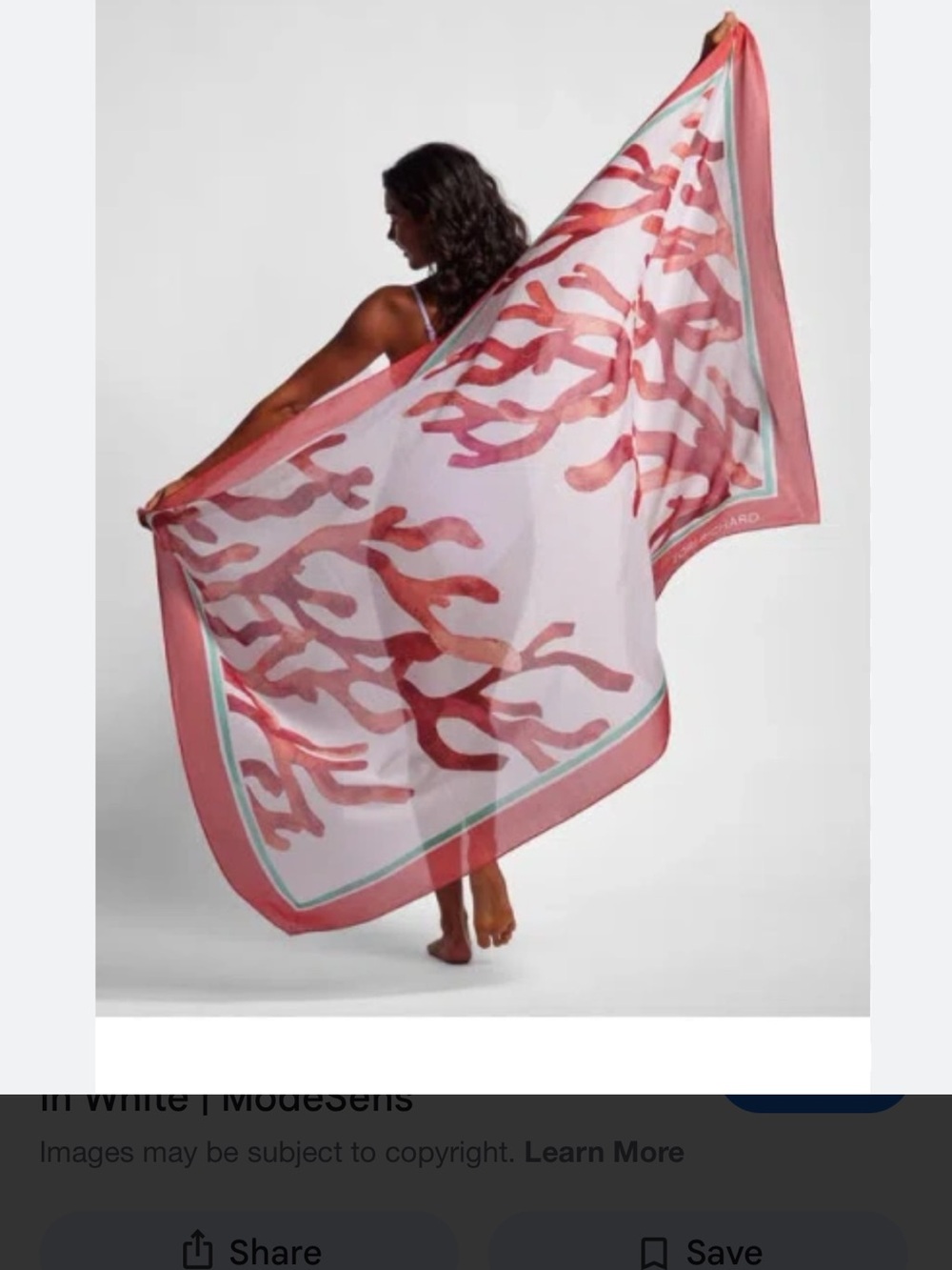 Tori Richard Coral Sarong